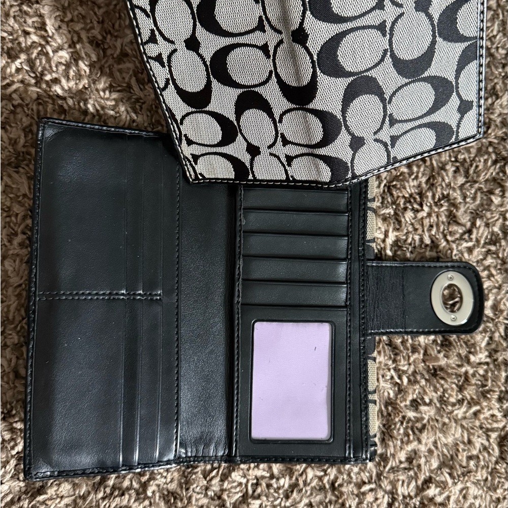 Vintage coach turnlock wallet - Gem